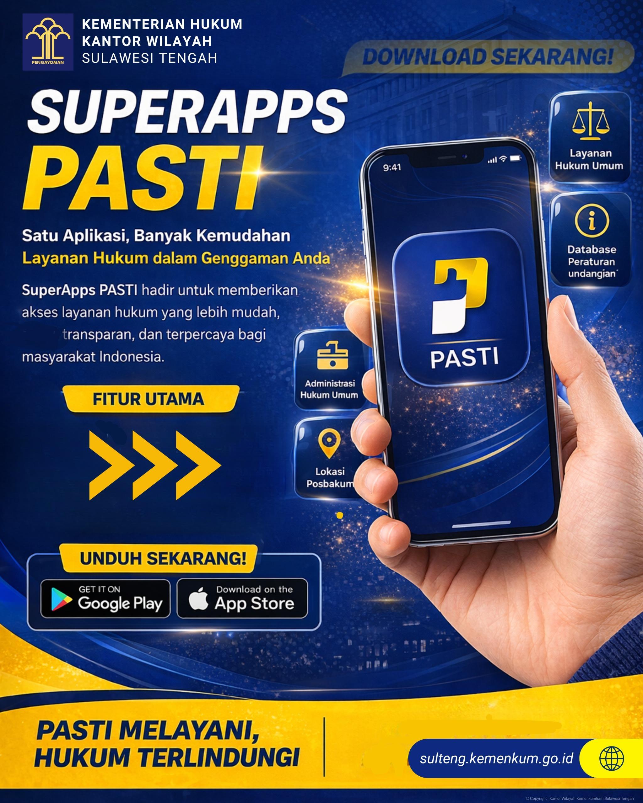 Kini layanan hukum makin mudah dalam genggaman! 📱⚖️ 