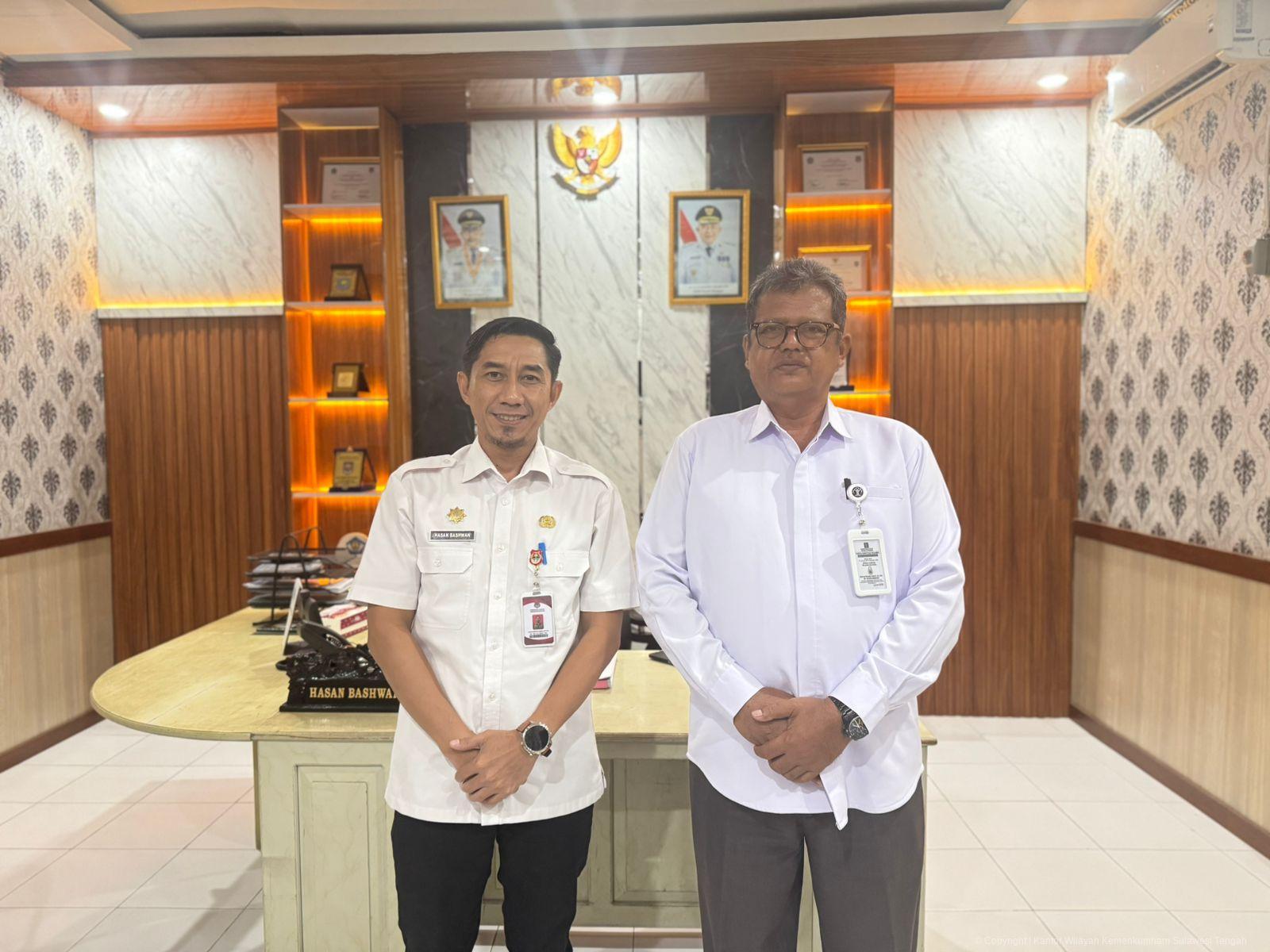 Kemenkum Sulteng dan Pemkab Banggai Perkuat Pelaporan Posbankum Berbasis Digital