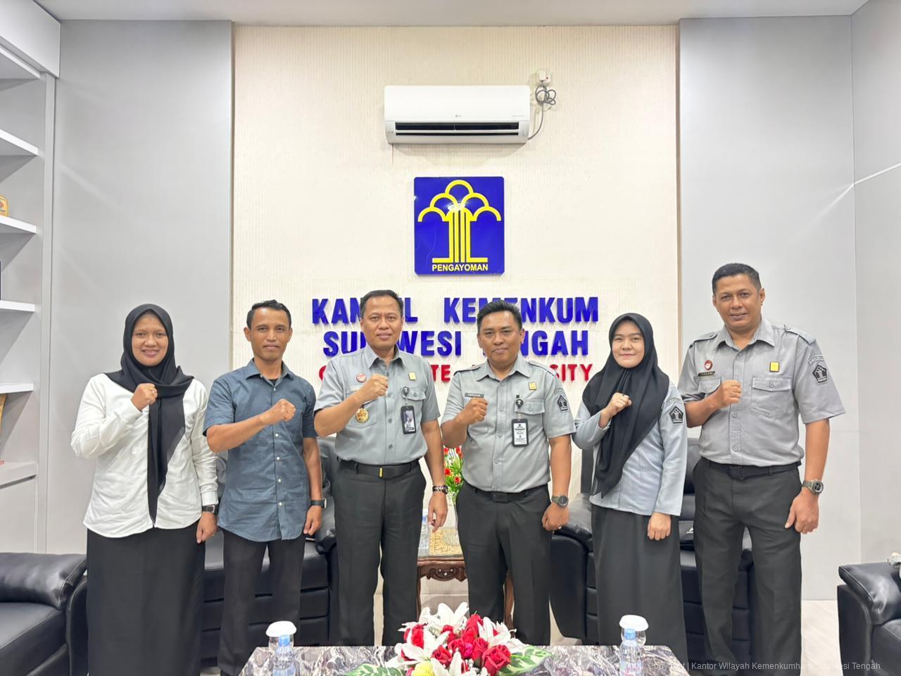 Kemenkum Sulteng Terima Empat PNS Mutasi Instansi, Perkuat Integritas dan Profesionalisme